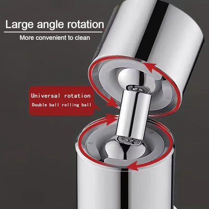 Universal 360° Rotate Kitchen Faucet Extender Aerator Plastic Splash Filter Kitchen Washbasin Faucet Bubbler Nozzle Aerator