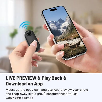 Mini Body Camera Helmet Handlebar Motorcycle Road Sport Cam Battery Body Cam Full Hd Sports Action Wifi H88 Camera