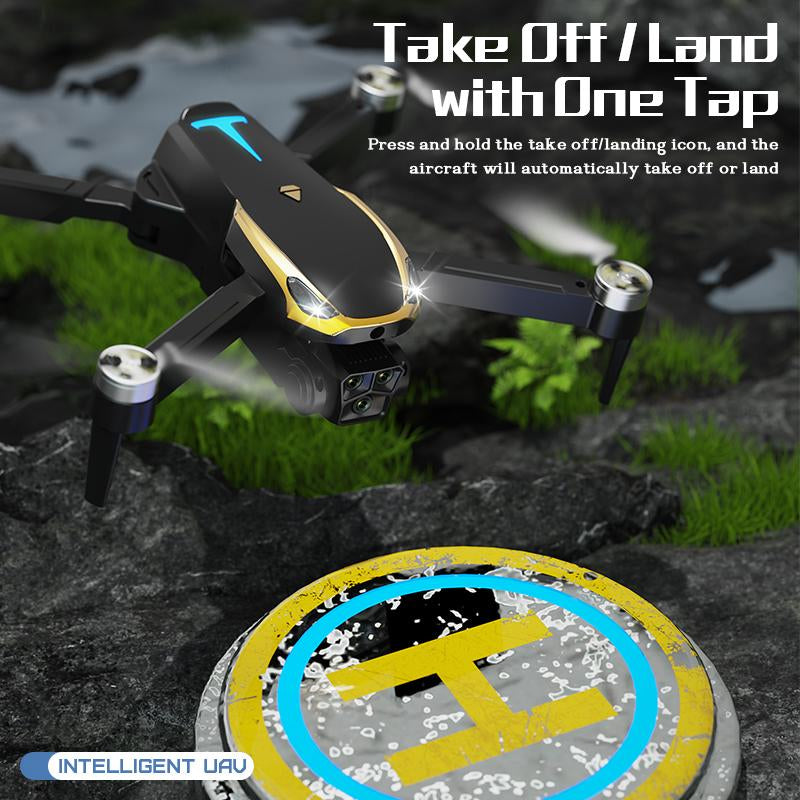 Intelligent UAV M8 Pro Drone 2025 GPS 4K UHD EIS Camera 5G Wifi FPV Brushless Motors Optical Flow Obstacle Avoidance Auto Return 360° Stunt Roll Two Batteries