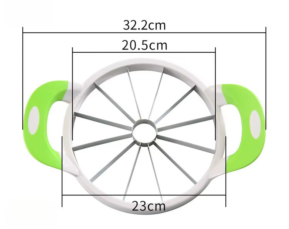 Watermelon Slicer Cutter Stainless Steel Fruit Apple Divider Peeler Apple Corer Slicer Cabbage Cutting Tools Kitchen Accessories