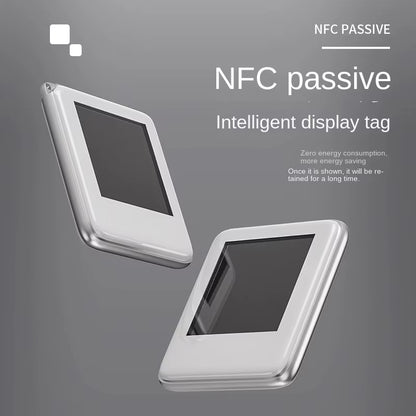 NFC Function Memory Keyring 1.54-Inch Three Color Display Screen Image Wireless Transmission Keychain Ink Screen