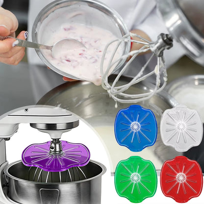 Stand Mixer Baffle Accessory 6-Wire Cream Mixer Splash Proof Board Vertical Mixer Baffle Accessories for Baking Tool