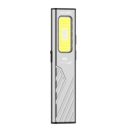 WARSTAR WT8 Magnetic 800LM Pocket Flashlight USB-C Rechargeable Dual-Beam Work Light for Camping Hiking Fishing Car Repair Portable 800 Lumens